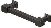 Deltana Manhattan Decorative Cabinet Pull, 4" C-to-C in Oil Rubbed Bronze finish
