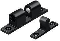 Deltana Ball Tension Catch 2 1/4" x 1/2" in Flat Black finish