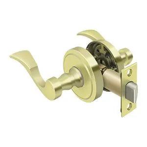 Deltana Passage Lacovia Lever Polished Brass