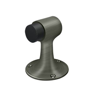 Deltana 3" Heavy Duty Floor Mount Bumper in Pewter finish