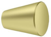 Deltana 1 1/8" Cone Cabinet Knob in Polished Brass finish