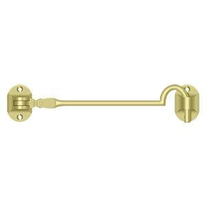 Deltana 6" British Style Cabin Hooks in Polished Brass finish