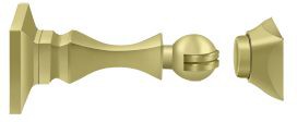 Deltana Magnetic Door Holder, 3 1/2" in Polished Brass finish