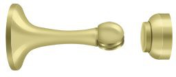 Deltana Magnetic Door Holder, 3" in Polished Brass finish