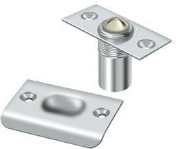 Deltana Ball Catch, Square Corners in Polished Chrome finish