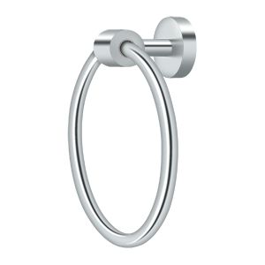 Deltana BBS Modern Series 6 1/2" Towel Ring in Polished Chrome finish