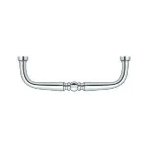 Deltana Traditional Wire Pull, 3 1/2" C-to-C in Polished Chrome finish