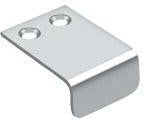 Deltana Drawer, Cabinet, & Mirror Pull- 1" x 1 1/2" in Polished Chrome finish