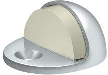 Deltana Low Profile Dome Stop in Polished Chrome finish