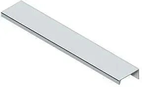 Deltana Modern Cabinet Angle Pull, 9 1/16" in Polished Chrome finish