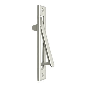 Deltana 6" Sliding Pocket Door Edge Pull in Polished Nickel finish