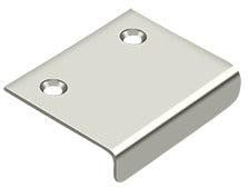 Deltana Drawer, Cabinet, & Mirror Pull- 2" x 1 1/2" in Lifetime Polished Nickel finish