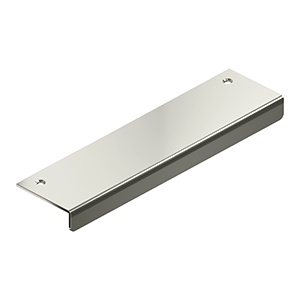 The Deltana Drawer, Cabinet, & Mirror Pull- 6" x 1 1/2" in Polished Nickel finish.