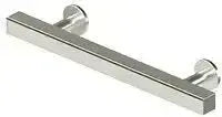 DeltanaDeltana Pommel Contemporary Cabinet Pull in 