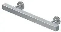 DeltanaDeltana Pommel Contemporary Cabinet Pull in 