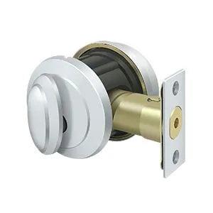 Deltana Port Royal Single Cylinder Deadbolt Polished Chrome