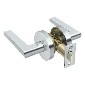 Deltana Portmore Passage Lever in Polished Chrome finish
