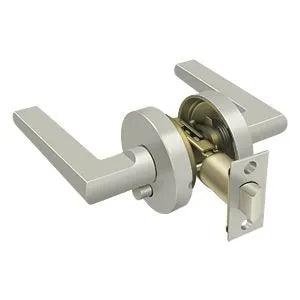 Deltana Portmore Right Hand Privacy Lever Brushed Nickel