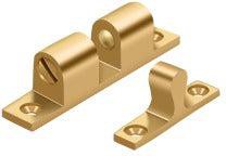 Deltana Ball Tension Catch 2 1/4" x 1/2" in PVD Polished Brass finish