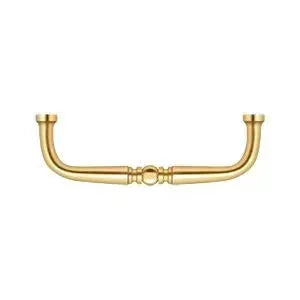 Deltana Traditional Wire Pull, 3 1/2" C-to-C in PVD Polished Brass finish