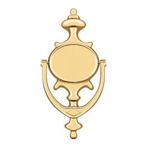 Deltana Imperial Door Knocker in PVD Polished Brass finish