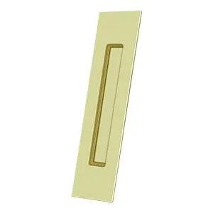 DeltanaDeltana Rectangular Flush Pull, 10" x 2 1/4" x 1/2" in 