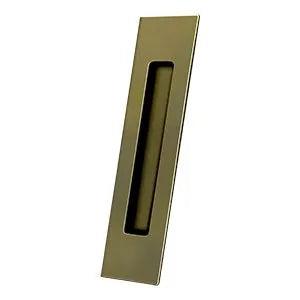 DeltanaDeltana Rectangular Flush Pull, 10" x 2 1/4" x 1/2" in 