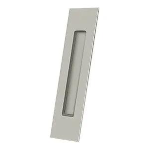 Deltana Rectangular Flush Pull, 10" x 2 1/4" x 1/2" Brushed Nickel