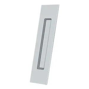 Deltana Rectangular Flush Pull, 10" x 2 1/4" x 1/2" Polished Chrome