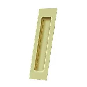 Deltana Rectangular Flush Pull 7" x 1 7/8" x 3/8" Polished Brass