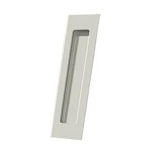 Deltana Rectangular Flush Pull 7" x 1 7/8" x 3/8" Polished Nickel