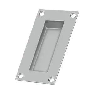Deltana Rectangular Stainless Steel Flush Pull Brushed Stainless Steel