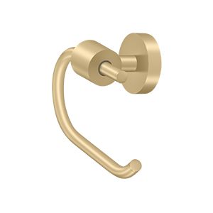 Deltana BBS Modern Series Single Post Toilet Paper Holder in Satin Brass finish