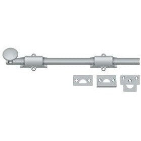 Deltana 12" Heavy Duty Surface Bolt in Satin Chrome finish