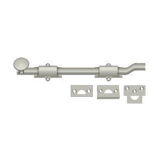 Deltana 10" Heavy Duty Offset Surface Bolt in Satin Nickel finish