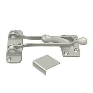 Deltana 5" Security Door Guard in Satin Nickel finish