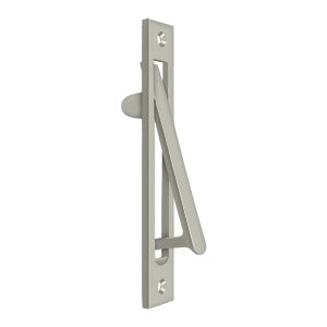 Deltana 6" Sliding Pocket Door Edge Pull in Satin Nickel finish