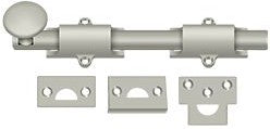 Deltana 8" Heavy Duty Surface Bolt in Satin Nickel finish