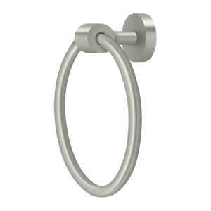 Deltana BBS Modern Series 6 1/2" Towel Ring in Satin Nickel finish