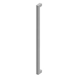 Deltana 42" CTC Extra Large Contemporary Pull, Single Side in Satin Stainless Steel finish