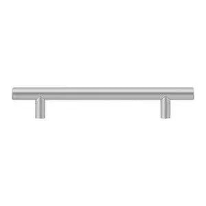 Deltana Stainless Steel Bar Pull, 5" Center to Center in Brushed Stainless Steel finish