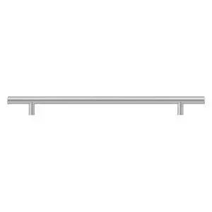 Deltana Stainless Steel Bar Pull, 10" Center to Center in Brushed Stainless Steel finish