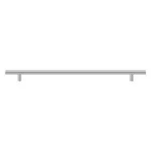 Deltana Stainless Steel Bar Pull, 12 9/16" Center to Center in Brushed Stainless Steel finish