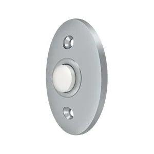 Deltana Standard Bell Button Brushed Chrome