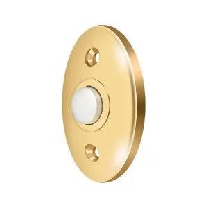 Deltana Standard Bell Button PVD Polished Brass