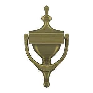Deltana Victorian Door Knocker Antique Brass