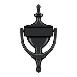 Deltana Victorian Door Knocker Paint Black