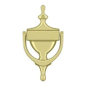 Deltana Victorian Door Knocker Polished Brass