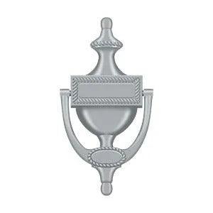 Deltana Victorian Rope Door Knocker Brushed Chrome