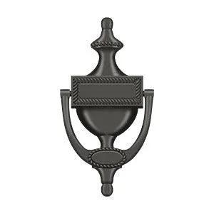 Deltana Victorian Rope Door Knocker Oil Rubbed Bronze